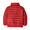 Manteau en duvet pour bébés Feu/Rouge oxyde