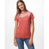 T-shirt Constellation Juniper Rouge minéral chiné