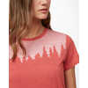 T-shirt Constellation Juniper Rouge minéral chiné