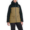 Veste en duvet Pallie Kaki britannique/Noir TNF