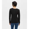 Chandail en coton biologique Noir