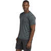 Maillot Hardesty à col rond Rayures bleu gris
