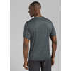 Maillot Hardesty à col rond Rayures bleu gris