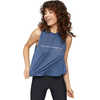 Camisole courte Active Deep Blue/Blue