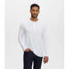 Chandail All Day Active Henley Blanc