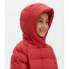 Manteau long Besnow Rouge foncé