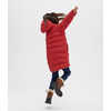Manteau long Besnow Rouge foncé