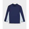 Maillot solaire Shadow à manches longues Moonlight Blue/Ciel