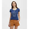 T-shirt New Beginnings French Navy Sunrise Graphic