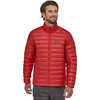Manteau Down Sweater Feu/Feu