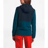 Chandail à capuchon et glissière Mountain 3.0 Urban Navy/Blue Wing Teal