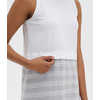 Robe camisole extensible Classic White/Light Grey Heather