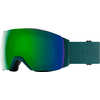 Lunettes de ski I/O Mag XL Spruce Flood/Chromapop Sun Green Mirror